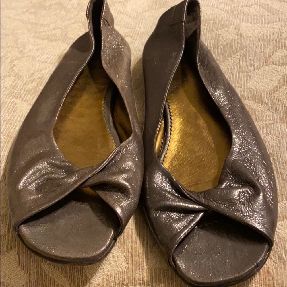 Flats all leather made in Italy taryn rose size 42